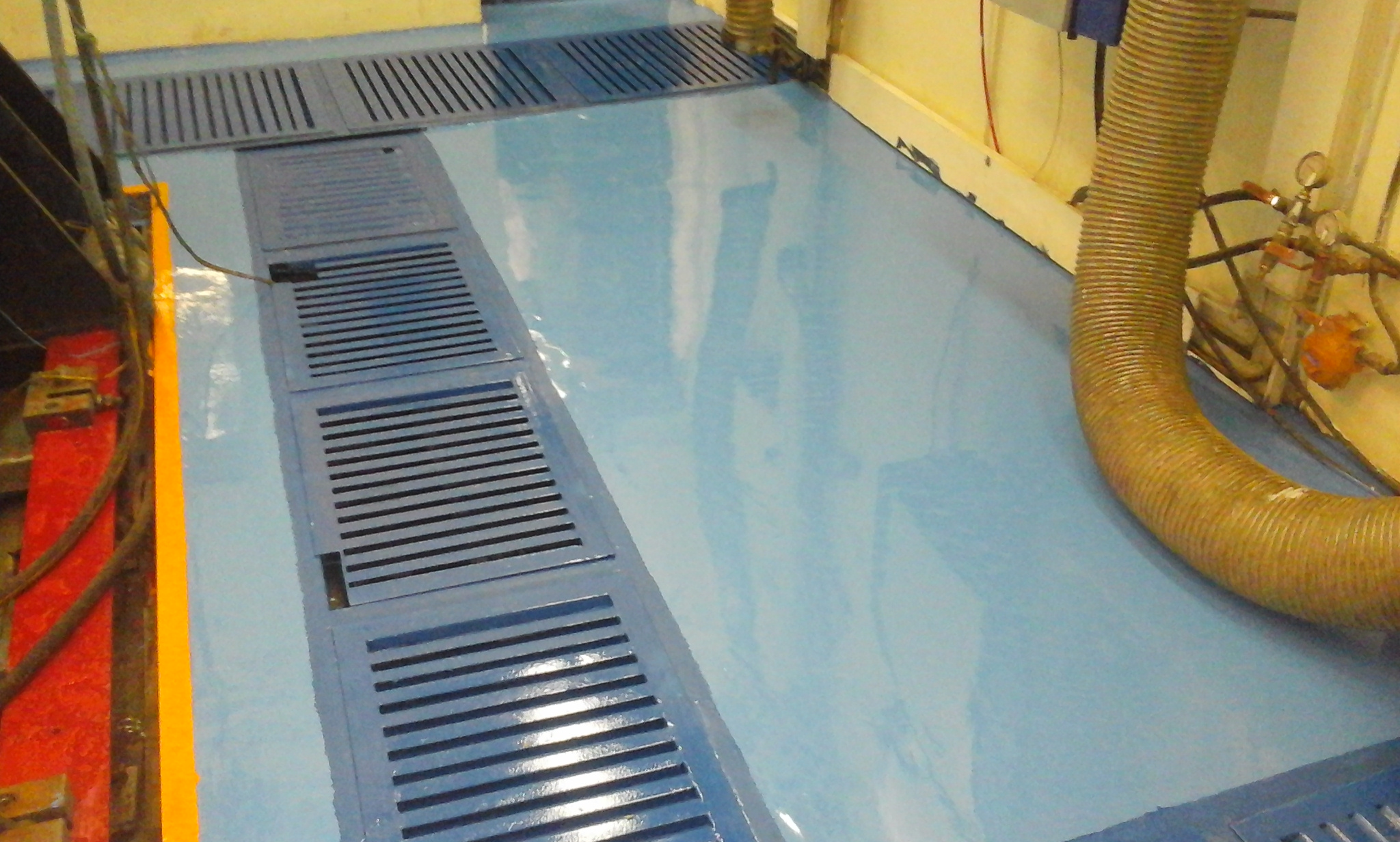 کفپوش اپوکسی سالن تست شماره ۳ ایپکو ایران خودرو