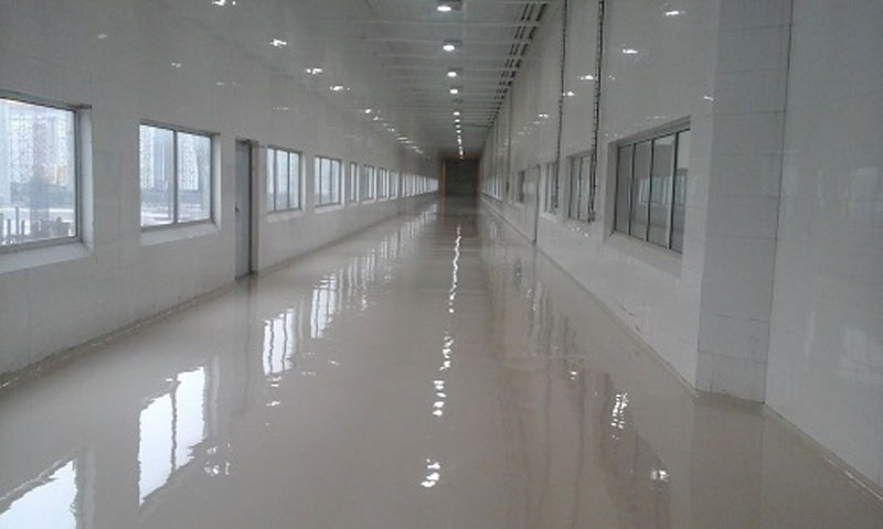 کفپوش اپوکسی صنعتی خط تولید شرکت دارگون