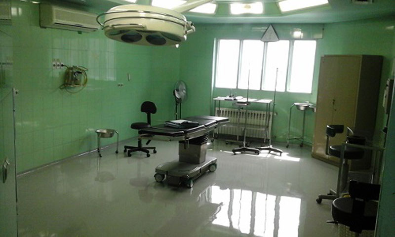 کفپوش اپوکسی انتی باکتریال مرکز جراحی میرداماد