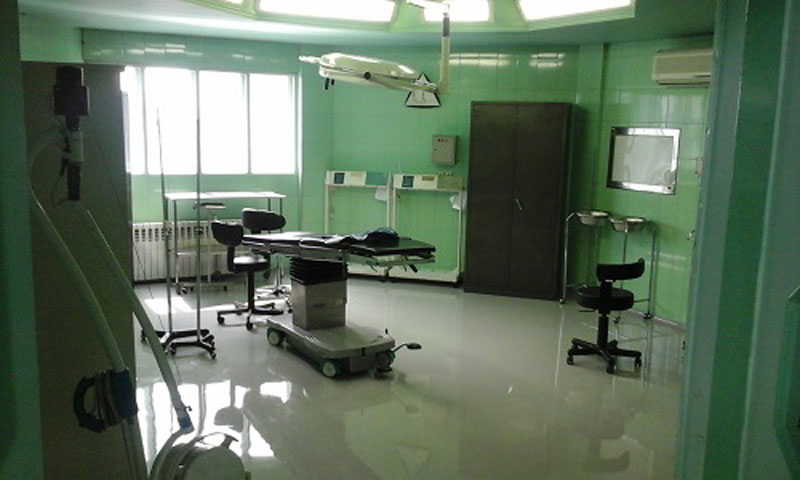 کفپوش اپوکسی آنتی باکتریال مرکز جراحی میرداماد