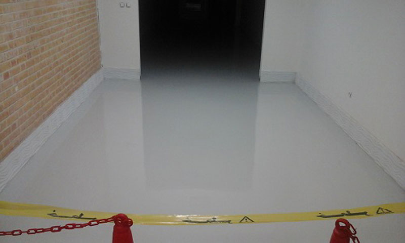 کفپوش اپوکسی صنعتی خط تولید شرکت دارگون