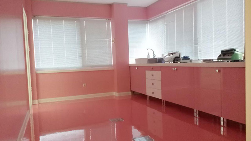 کفپوش اپوکسی آنتی باکتریال آزمایشگاه