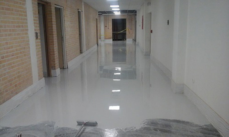 کفپوش اپوکسی صنعتی خط تولید شرکت دارگون