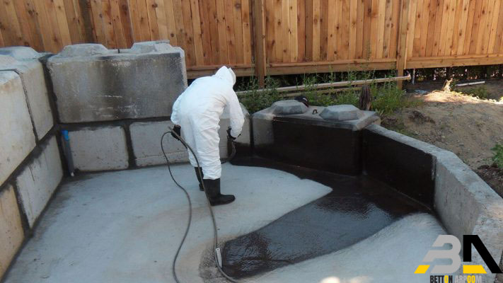 آب‌بندی کردن بتن