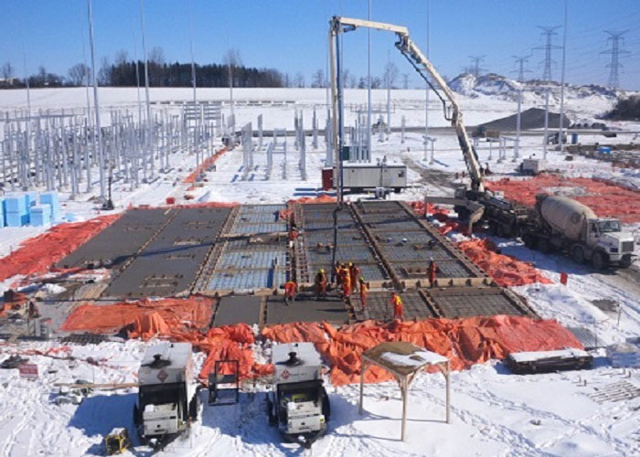 ضدیخ بتن بدون کلراید 