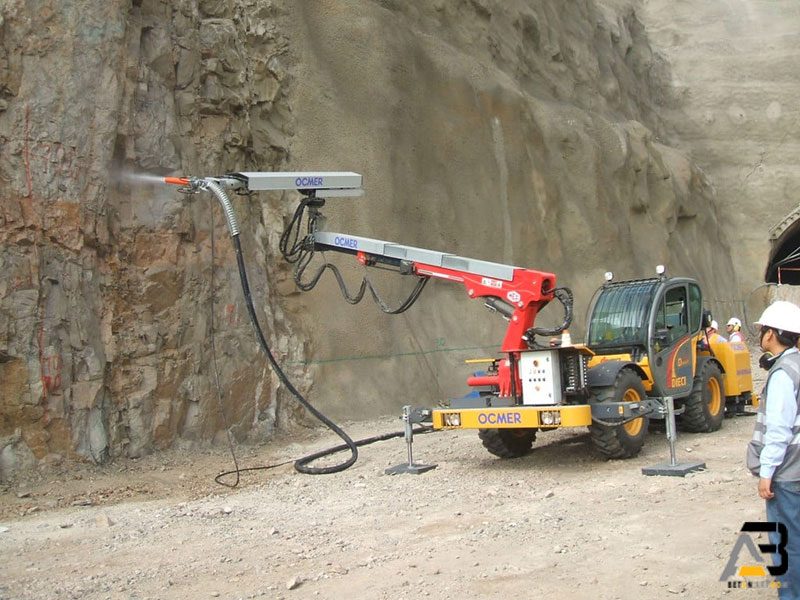 کاربرد بتن شاتکریت